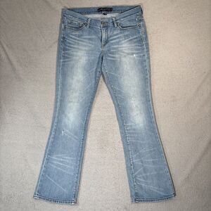 Lucky Brand Legend Jeans Women’s Size 12/31 Sister New Zoe Boot Selvedge Grunge